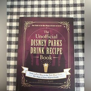 Disney Parks Drink Recipe Book NEW